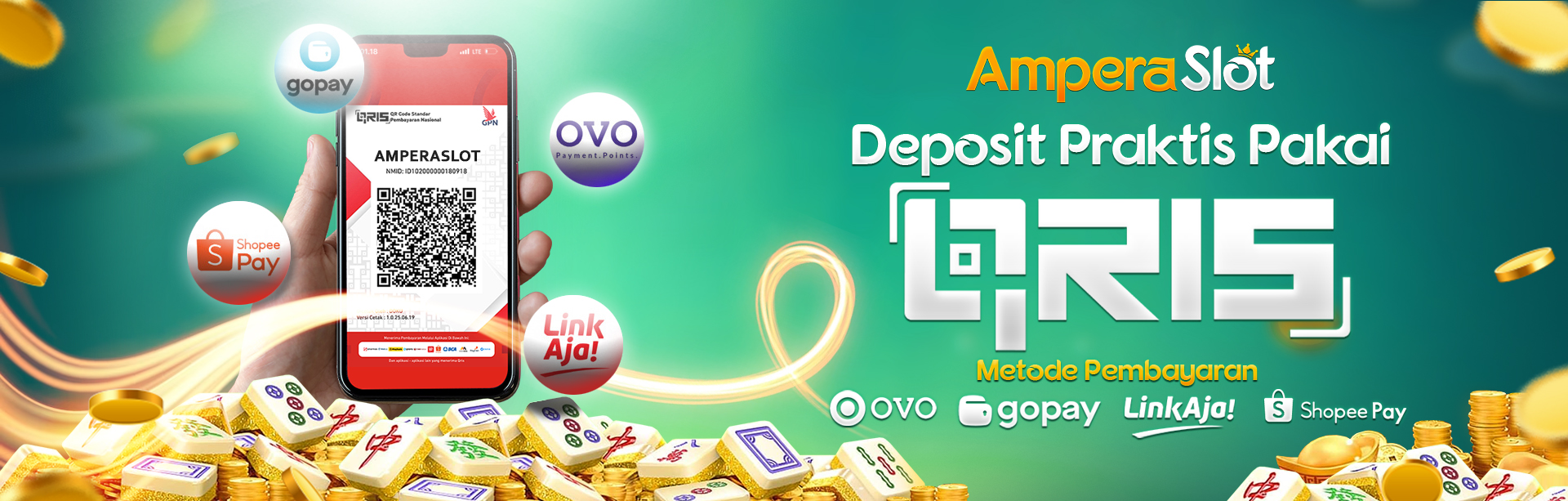 DEPOSIT VIA QRIS 