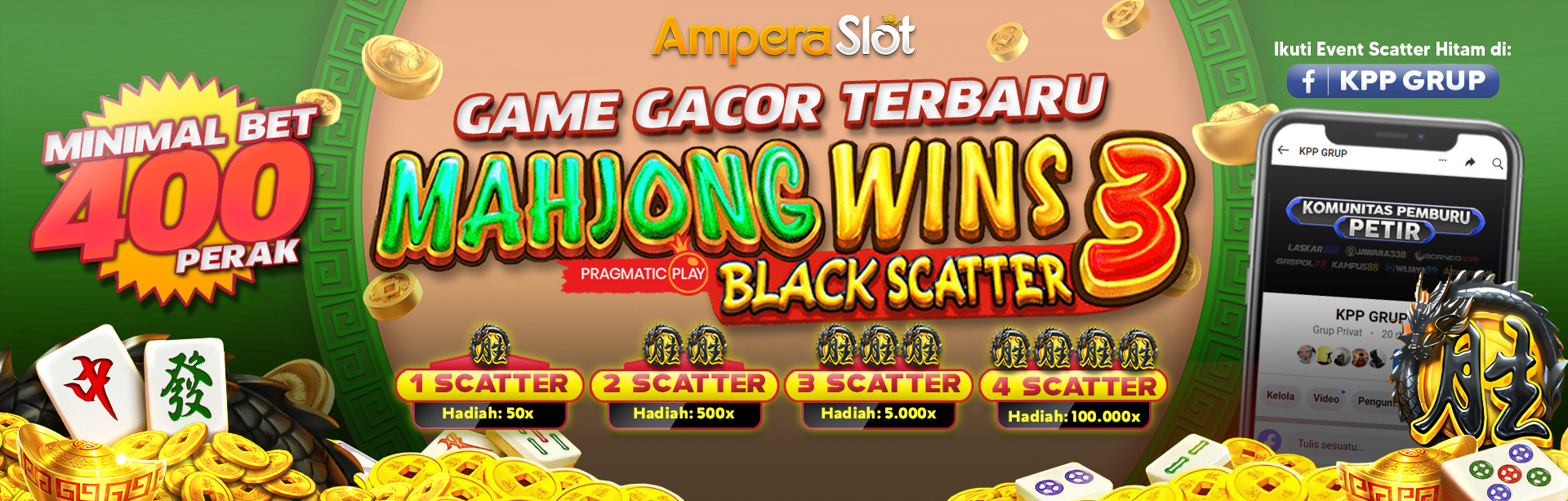 MAHJONG WINS 3 BLACK SCATTER