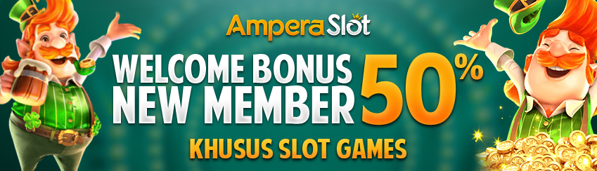 WELCOME BONUS SLOT 50%