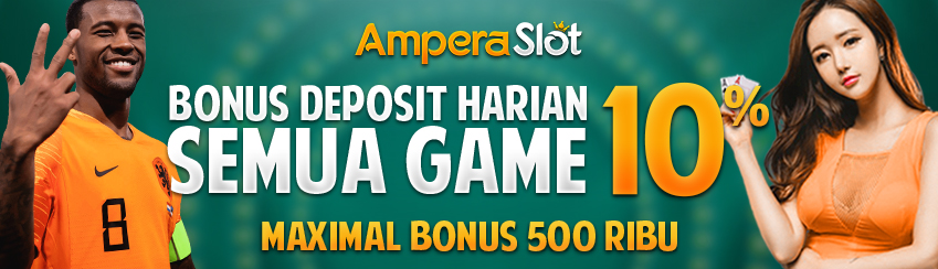 BONUS DEPOSIT HARIAN 10%